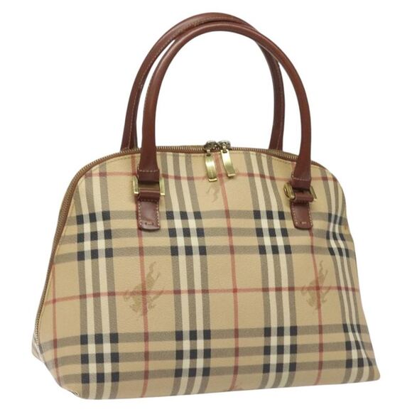 Pre Loved burberry Women Beige Handbags - Picture 1 of 8